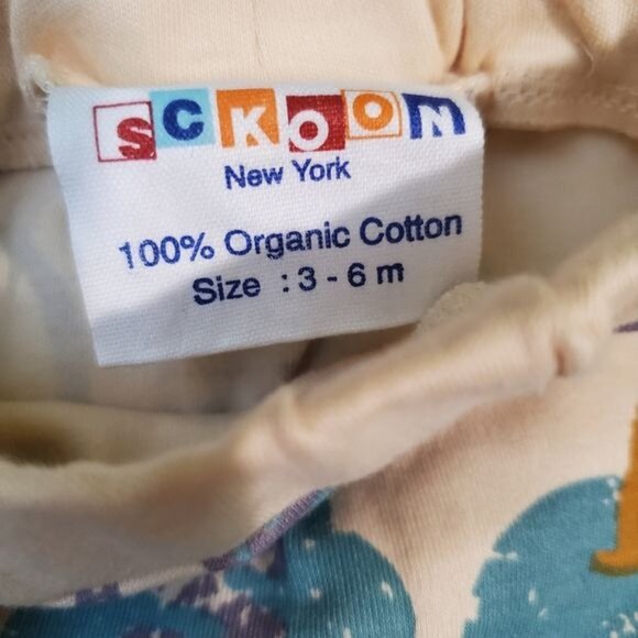 Old Navy Footie Overall & sckoon New York Pants Both Sz 3-6 Months - Picture 5 of 5